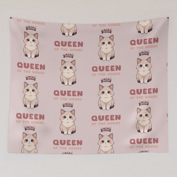 Item preview, Queen of the house adorable kitty designed and sold by La Loca.