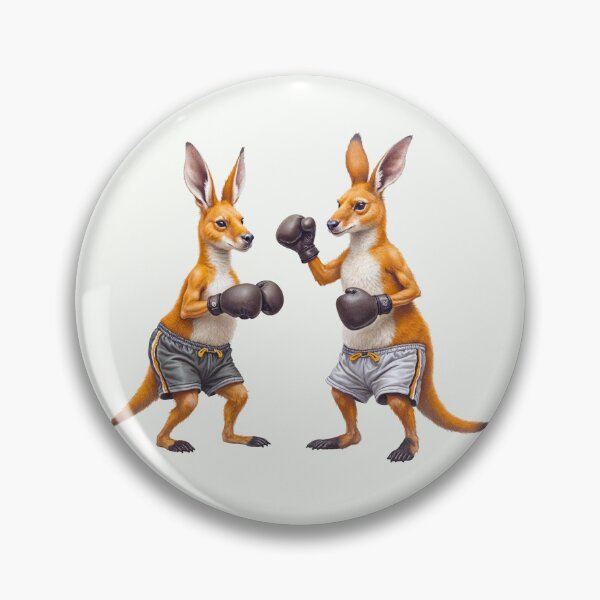 Item preview, boxing kangaroo designed and sold by TeeARTHY.