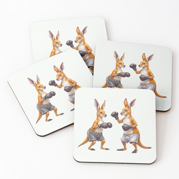 Item preview, boxing kangaroo designed and sold by TeeARTHY.