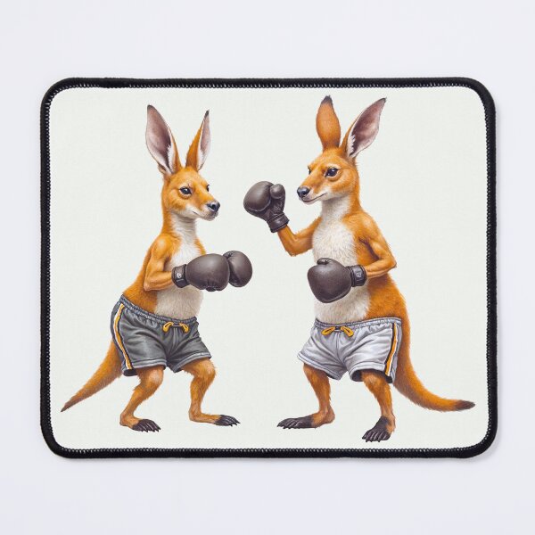 Item preview, boxing kangaroo designed and sold by TeeARTHY.