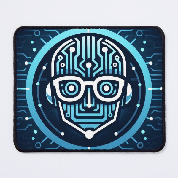 Item preview, Circuitry Core - A.I. Emblem designed and sold by NaphDesigns.