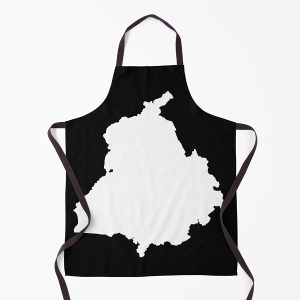 Item preview, White Punjab map designed and sold by PurpleClouds26.