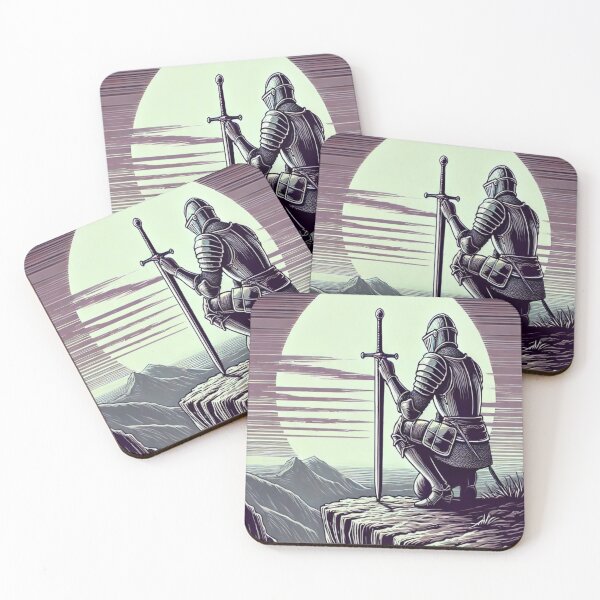 Item preview, Knight in Contemplation designed and sold by WiltedCabbage.