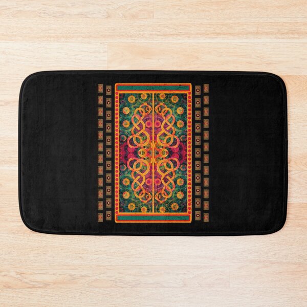 Item preview,  Eternal Knot Mandala Bohemian Vibrant Spiritual Artwork designed and sold by artfulnotebook.