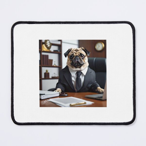 Item preview, Little puggy lawyer designed and sold by pug-maniac.