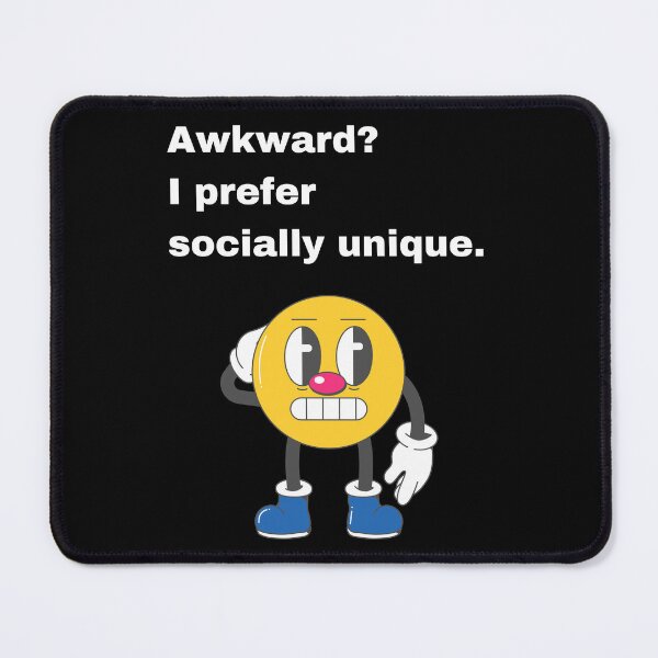 Item preview, Awkward, I Prefer Socially Unique Funny Quote designed and sold by Creastore.