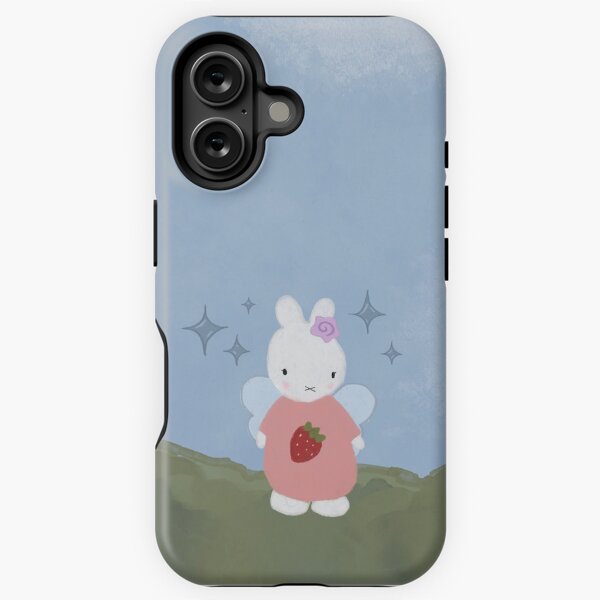 Vista previa del artículo con la obra «Miffy fresa», diseñado y vendido por ameliasdesiign.