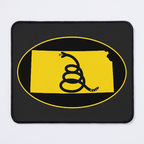 Item preview, KANSAS - Freedom Is The Superpower - Modern Gadsden Snake Flag - Dont Tread On Me design designed and sold by pelagio.