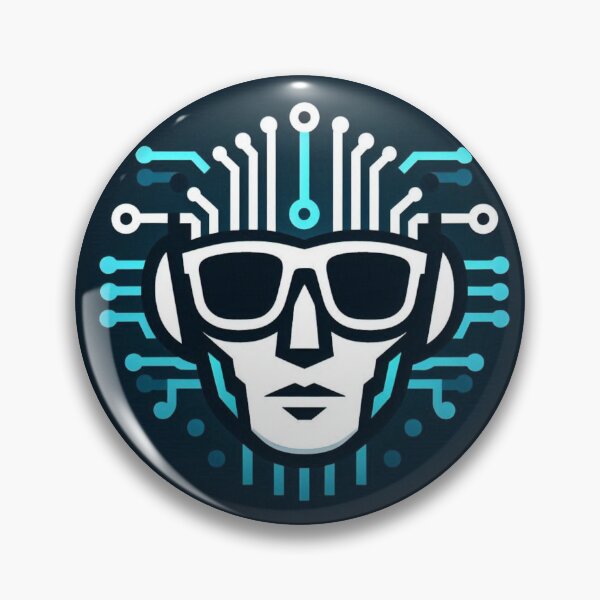 Item preview, Circuitry Core - A.I. Emblem 2 designed and sold by NaphDesigns.