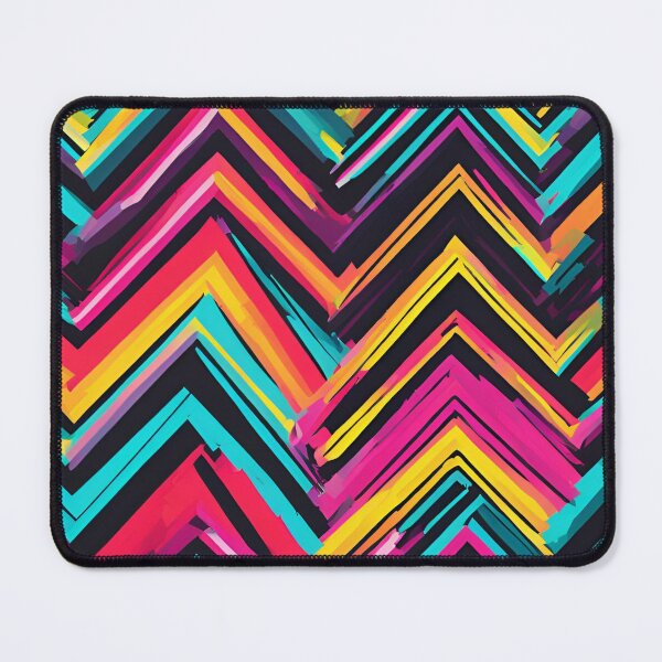 Item preview, Retro Zig-zag pattern designed and sold by NicMacTees.