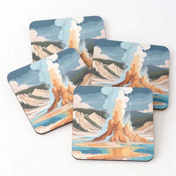 Item preview, Yellowstone Geysers designed and sold by WildlifeInc.