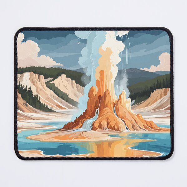 Item preview, Yellowstone Geysers designed and sold by WildlifeInc.