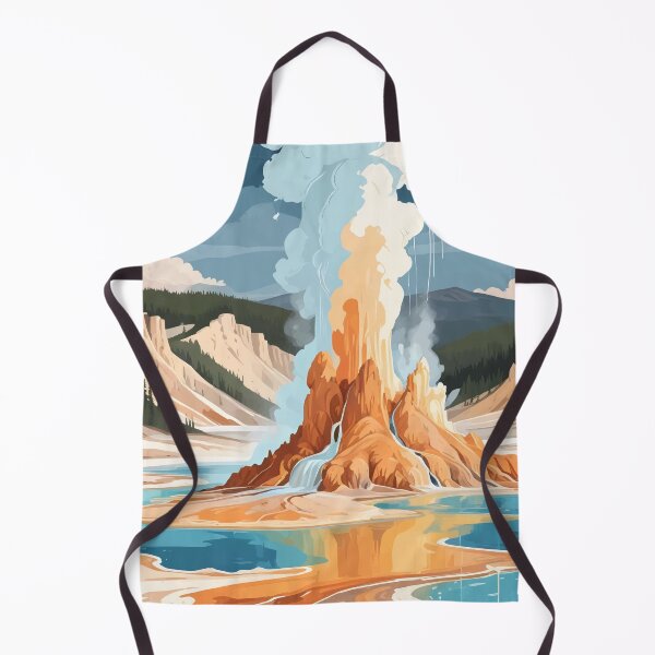 Aperçu de l'œuvre Geysers de Yellowstone créée et vendue par WildlifeInc.