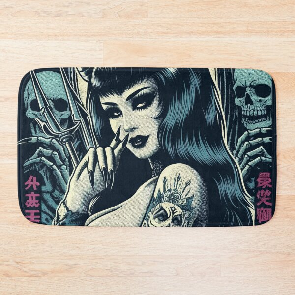 Item preview, Japanese Devilish Girl designed and sold by PulpVintage.