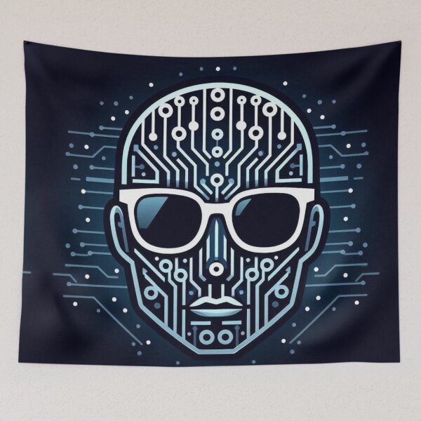 Item preview, Circuitry Core - A.I. Emblem 3 designed and sold by NaphDesigns.