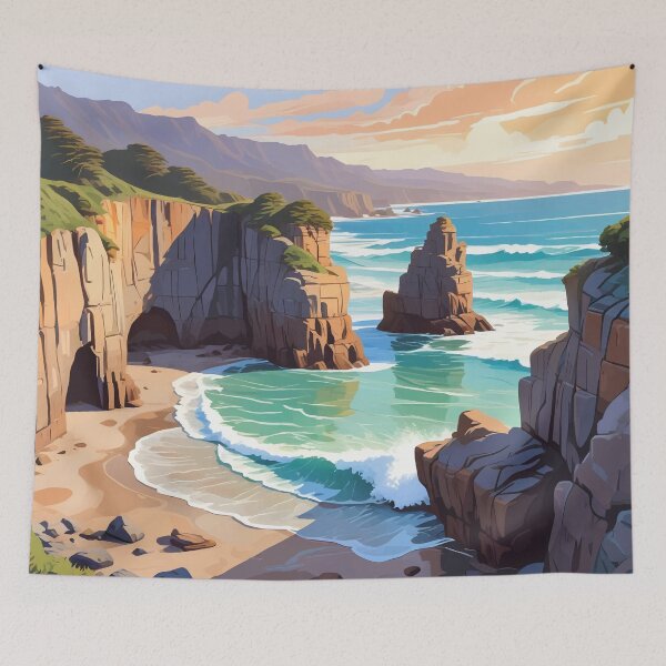 Item preview, Punakaiki Pancake Rocks designed and sold by WildlifeInc.