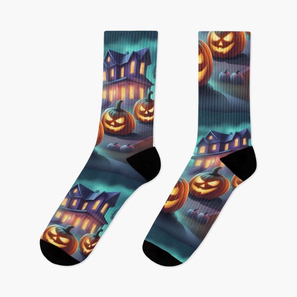 Item preview, Jack-O'-Lantern Tales: Spooky Faces, Glowing Lights designed and sold by TrueBrick.