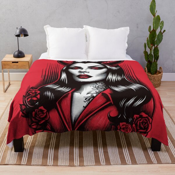 Item preview, Hot Evil Woman designed and sold by PulpVintage.