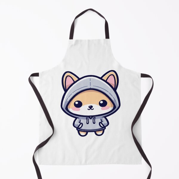 Item preview, Cute fox in kawaii chibi style wearing a sweater, hoodie or sweatshirt designed and sold by AdrianMDesigns.