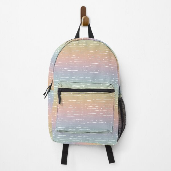 Item preview, Dot-Dash Distressed Pattern - Rainbow Sorbet + Snow designed and sold by Irene Estelle.
