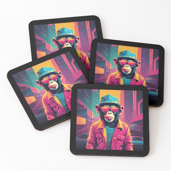 Item preview, One cool monkey. designed and sold by NicMacTees.