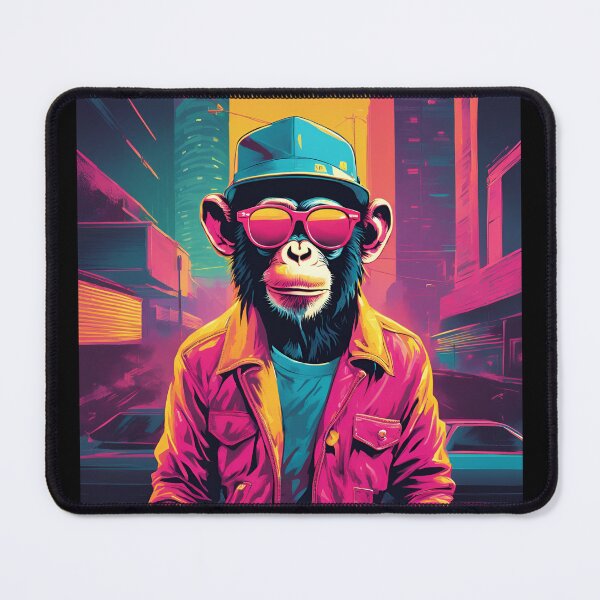 Item preview, One cool monkey. designed and sold by NicMacTees.