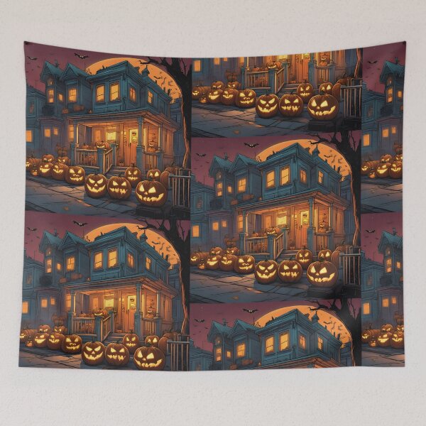 Item preview, Pumpkin Power: Halloween's Glowing Guardians designed and sold by TrueBrick.