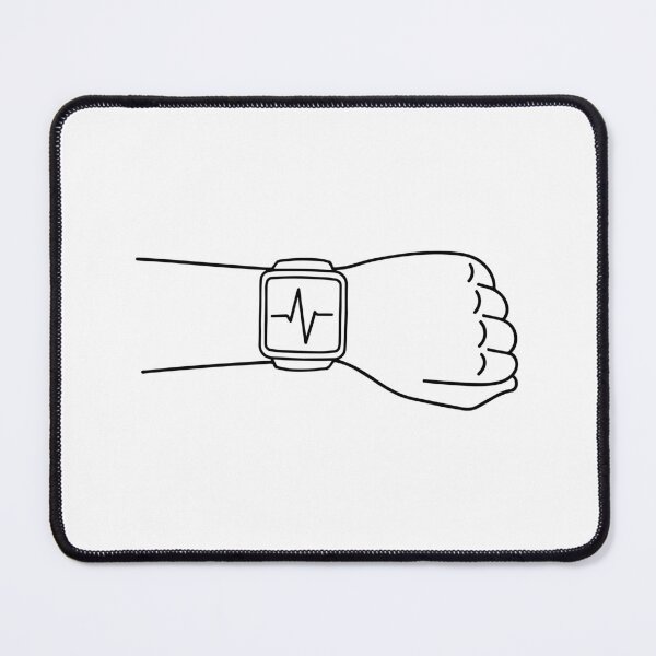 Item preview, smartwatch showing the heartbeat designed and sold by rasagamastore.