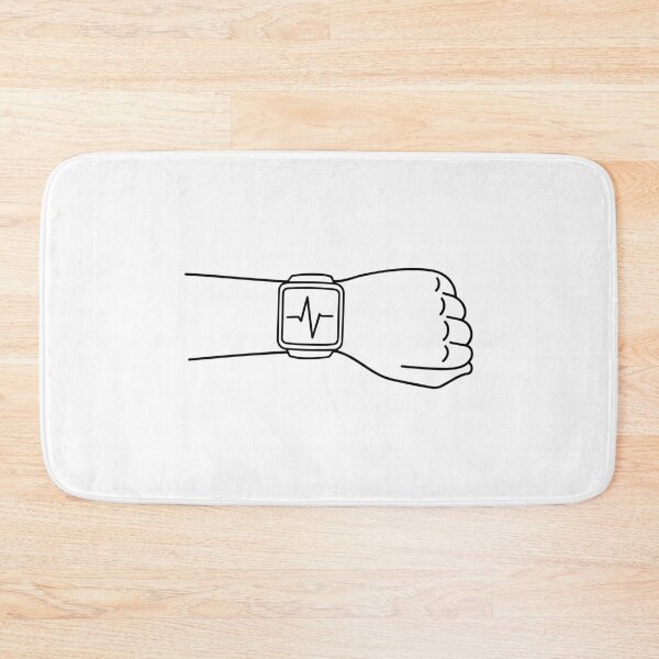 Item preview, smartwatch showing the heartbeat designed and sold by rasagamastore.