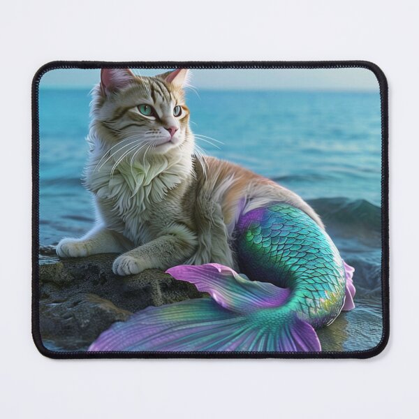 Item preview,  CAT WITH A MERMAID TAIL designed and sold by Ethanabban.
