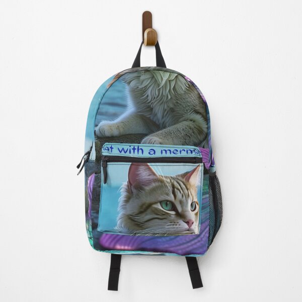 Item preview, CAT WITH A MERMAID TAIL designed and sold by Ethanabban.