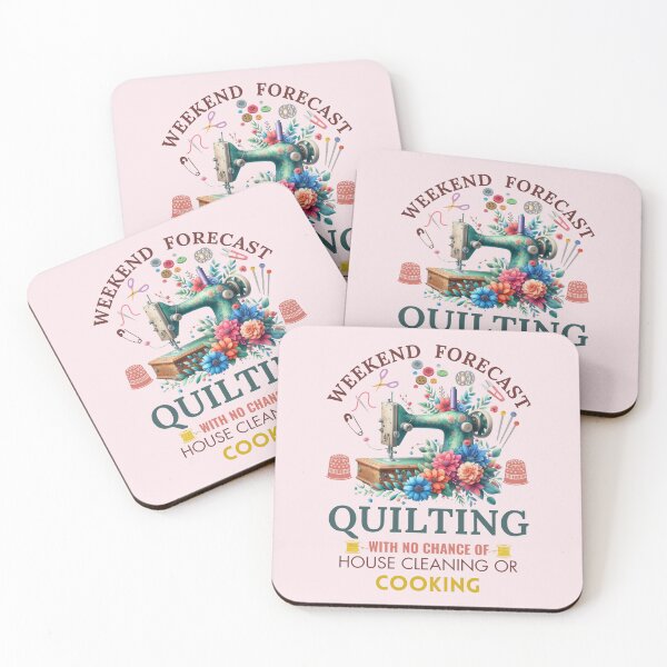 Item preview, Weekend Forecast: Quilting with No House Cleaning or Cooking  designed and sold by Wiss2Arts.