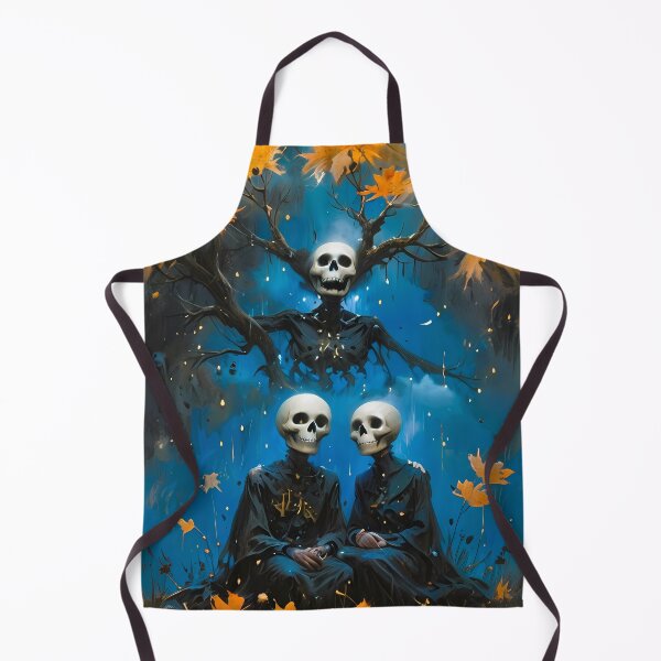 Item preview, Skeletons in love in autumn Halloween designed and sold by Astralia.