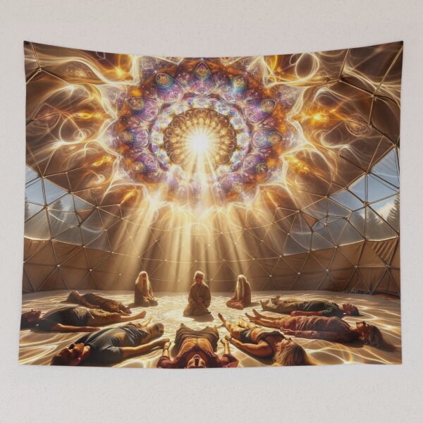 Item preview, Sunburst Breathwork Mandala designed and sold by msDebbieLove.