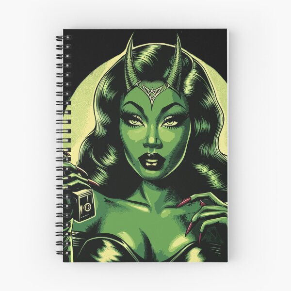Item preview, Monster Evil Girl designed and sold by PulpVintage.
