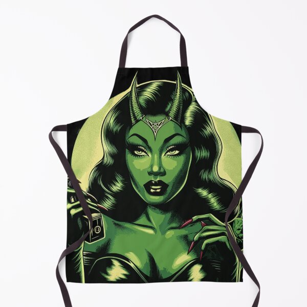 Item preview, Monster Evil Girl designed and sold by PulpVintage.