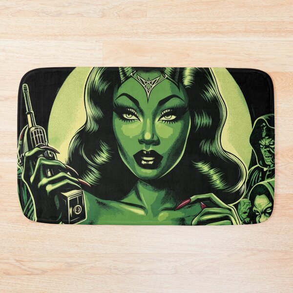 Item preview, Monster Evil Girl designed and sold by PulpVintage.