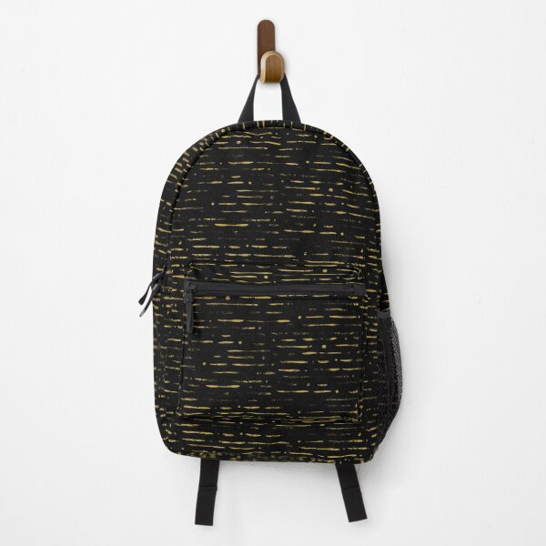 Item preview, Dot-Dash Distressed Pattern - Coal + Saffron designed and sold by Irene Estelle.