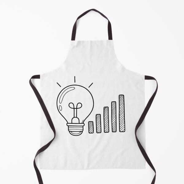 Item preview, Simple illustration of lightbulb and bar indicator icon designed and sold by rasagamastore.
