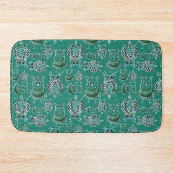 Item preview, Owl Be Right Birds [Elf Green] designed and sold by Carina Parry Studios.