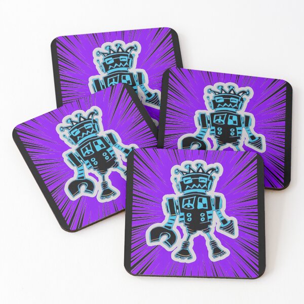 Item preview, The Robot King (Purple Alternate) designed and sold by Infernal Machines.