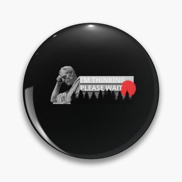 Item preview, I'm Thinking, Please wait designed and sold by dudelinart.