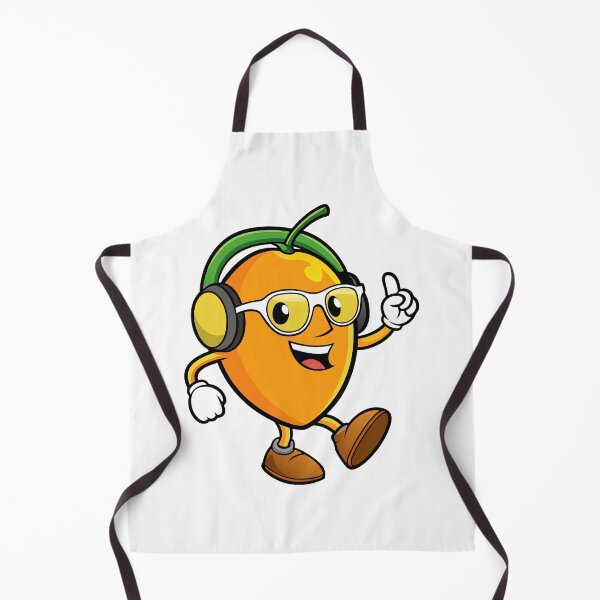 Item preview, Dancing Mango With Headphones and Glasses designed and sold by graphic-genie.