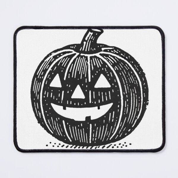 Item preview, Handwriting pumpkin in black and white minimal for Halloween Theme designed and sold by totsapon14.