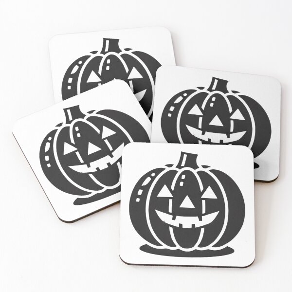 Item preview, Minimal black and white pumpkin for Halloween theme designed and sold by totsapon14.