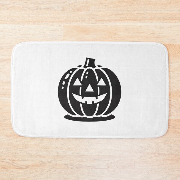 Item preview, Minimal black and white pumpkin for Halloween theme designed and sold by totsapon14.