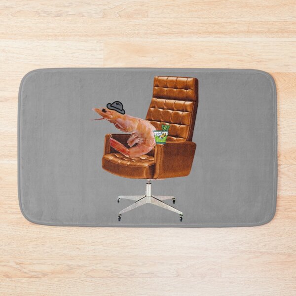 Item preview, Sophisticated Shrimp in Desk Chair designed and sold by Shrimps 4 Life.