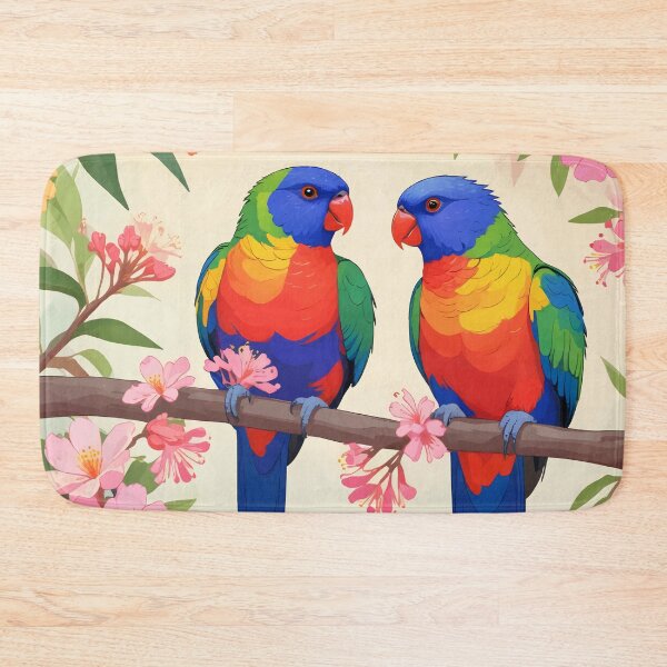 Item preview, Rainbow Lorikeets designed and sold by WildlifeInc.
