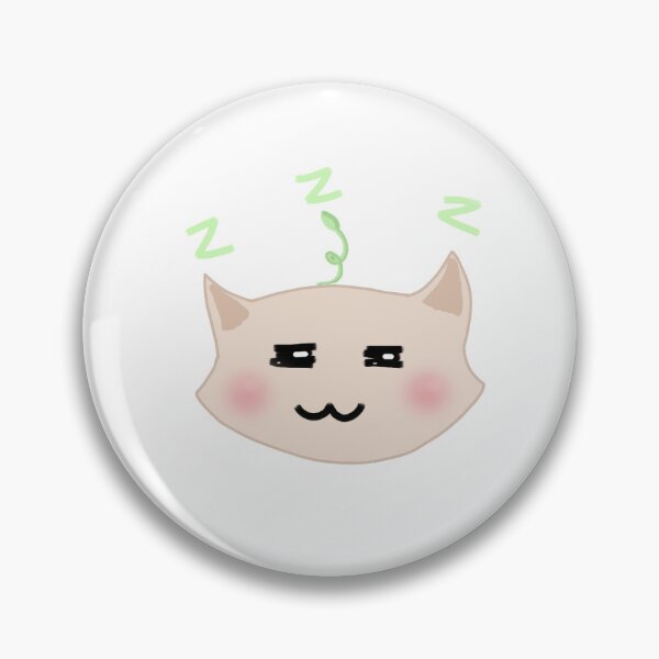 Item preview, sleepy kitty designed and sold by yippeecreatures.