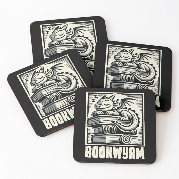 Item preview, I'm a Bookwyrm Cute Dragon Reading Books designed and sold by Victor Shadehorn.